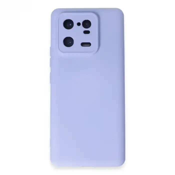 Xiaomi Mi 13 Pro Kılıf Nano İçi Kadife Silikon - Lila