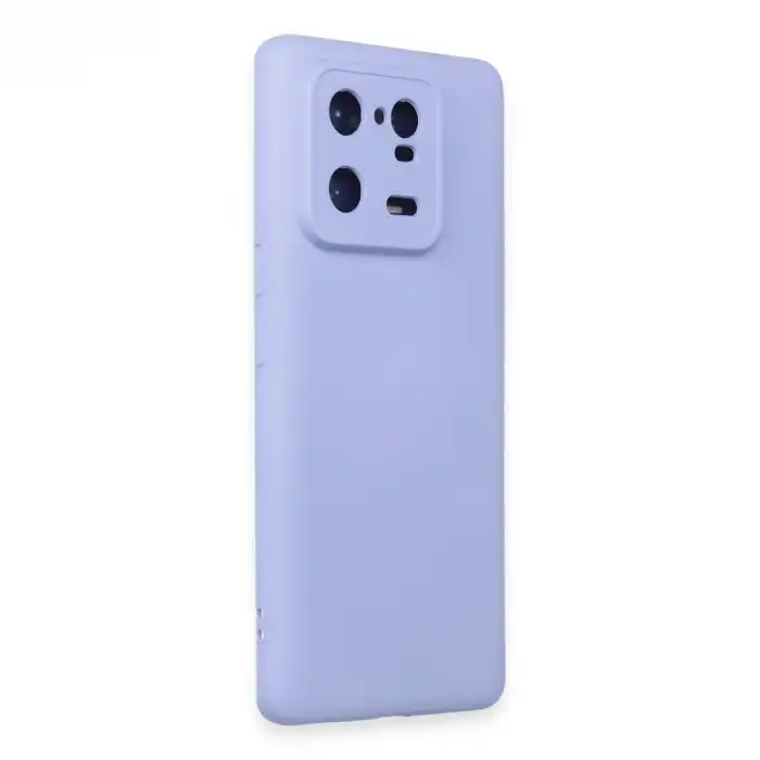 Xiaomi Mi 13 Pro Kılıf Nano İçi Kadife Silikon - Lila