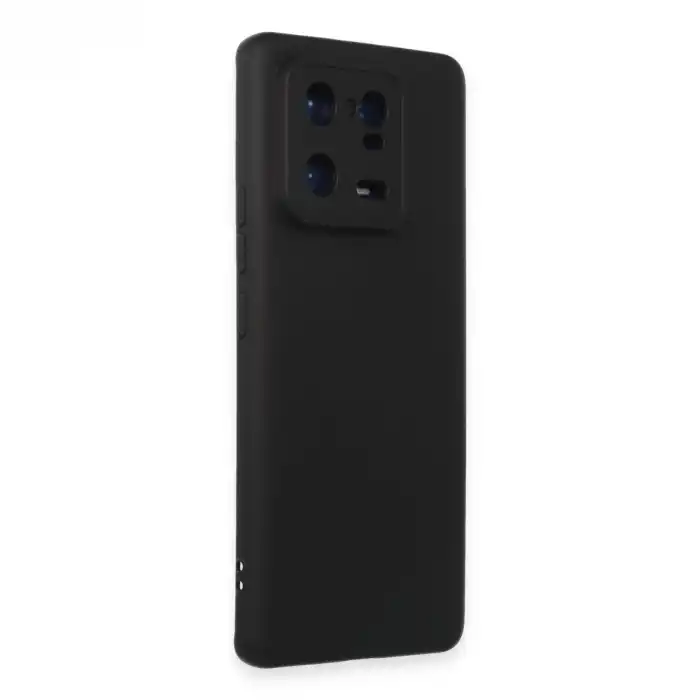 Xiaomi Mi 13 Pro Kılıf Nano İçi Kadife Silikon - Siyah