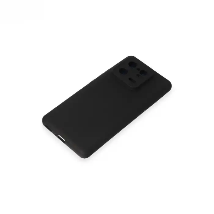 Xiaomi Mi 13 Pro Kılıf Nano İçi Kadife Silikon - Siyah