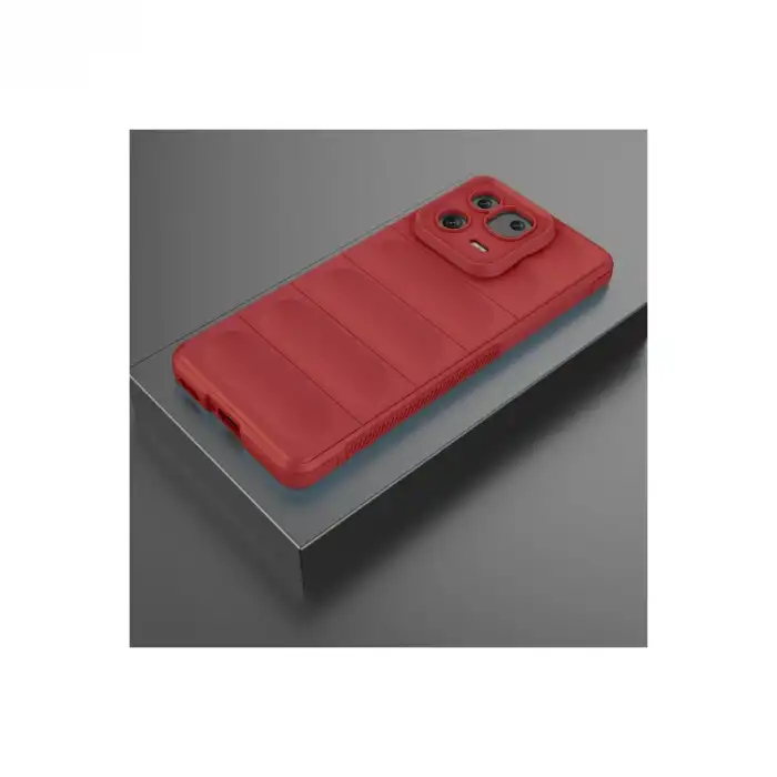 Xiaomi Mi 13 Pro Kılıf Optimum Silikon - Kırmızı