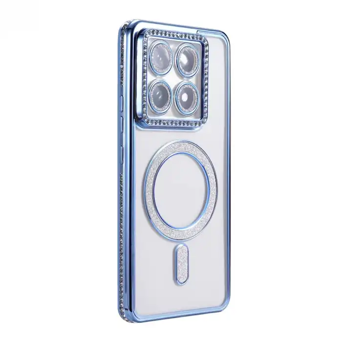 Xiaomi Mi 14t Pro Joke Simli Magneticsafe Kılıf - Mavi