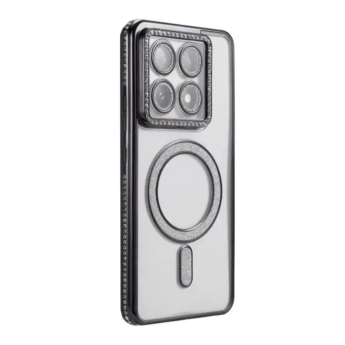 Xiaomi Mi 14t Pro Joke Simli Magneticsafe Kılıf - Siyah