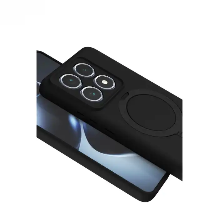 Xiaomi Mi 14t Pro Regal Magsafe Standlı Kapak - Siyah