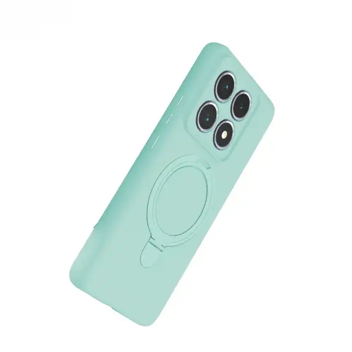 Xiaomi Mi 14t Pro Regal Magsafe Standlı Kapak - Su Yeşili
