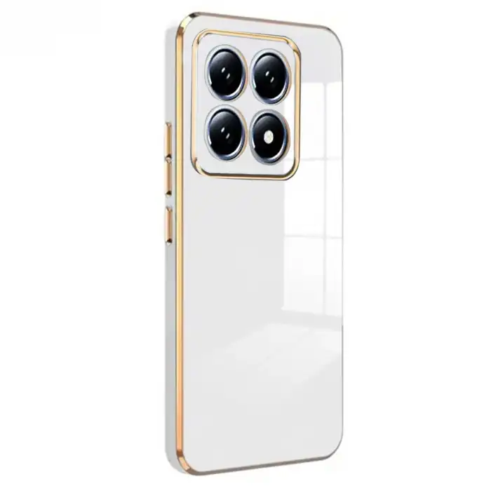 Xiaomi Mi 14t Pro Volet Silikon - Beyaz