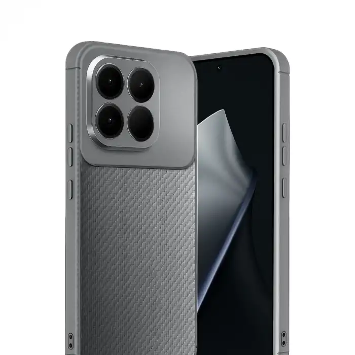 Xiaomi Mi 15t Auto Focus Karbon Kapak - Gri