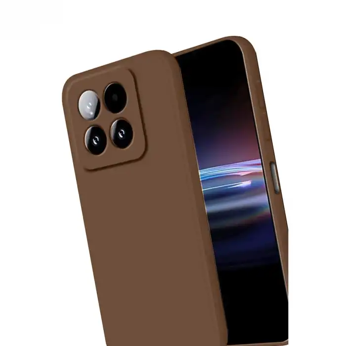 Xiaomi Mi 15t First Silikon - Kahverengi
