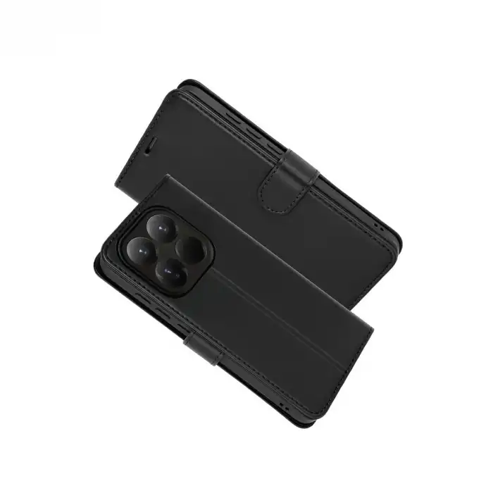 Xiaomi Mi 15t Trend S Plus Kapaklı Kılıf - Siyah