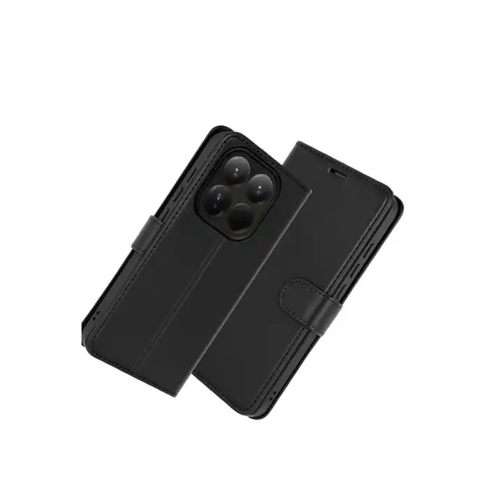 Xiaomi Mi 15t Trend S Plus Kapaklı Kılıf - Siyah