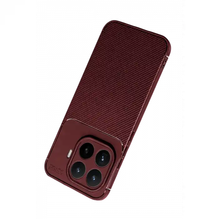 Xiaomi Mi 17t Pro Auto Focus Karbon Kapak - Bordo
