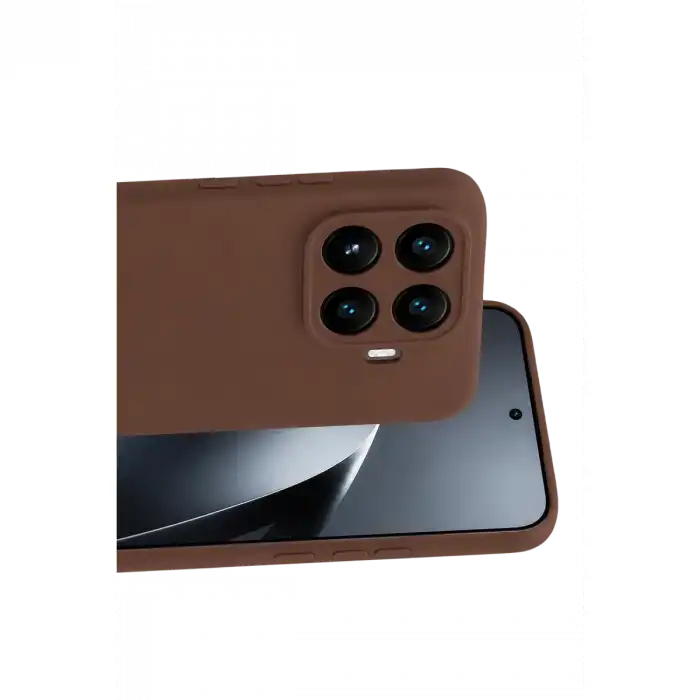 Xiaomi Mi 17t Pro First Silikon - Kahverengi