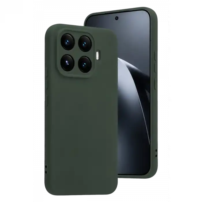 Xiaomi Mi 17t Pro First Silikon - Koyu Yeşil