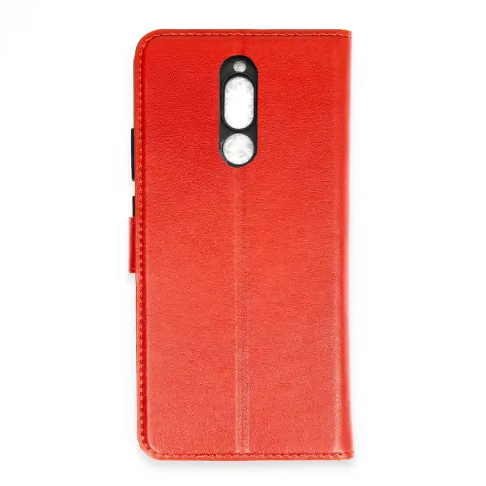 Xiaomi Mi 8 Trend S Plus Kapaklı Kılıf - Kırmızı