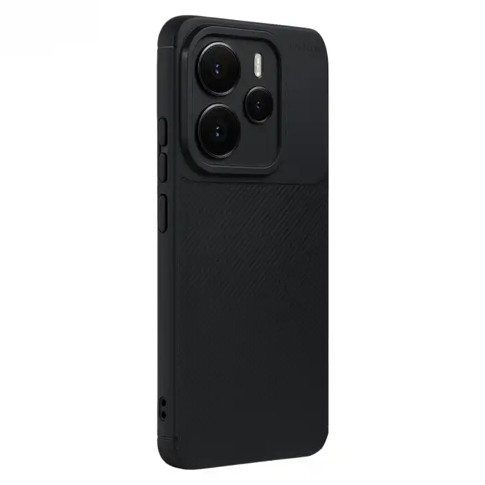 Xiaomi Note 14 5g Auto Focus Karbon Kapak - Siyah