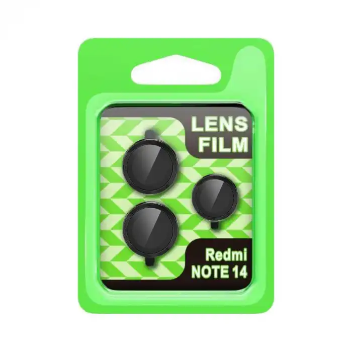 Xiaomi Note 14 5g Raze Metal Kamera Lens - Siyah