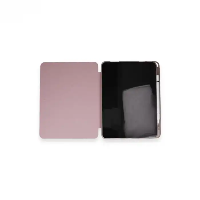 Xiaomi Pad 6 Kılıf Kalemlikli Mars Tablet Kılıfı - Rose Gold