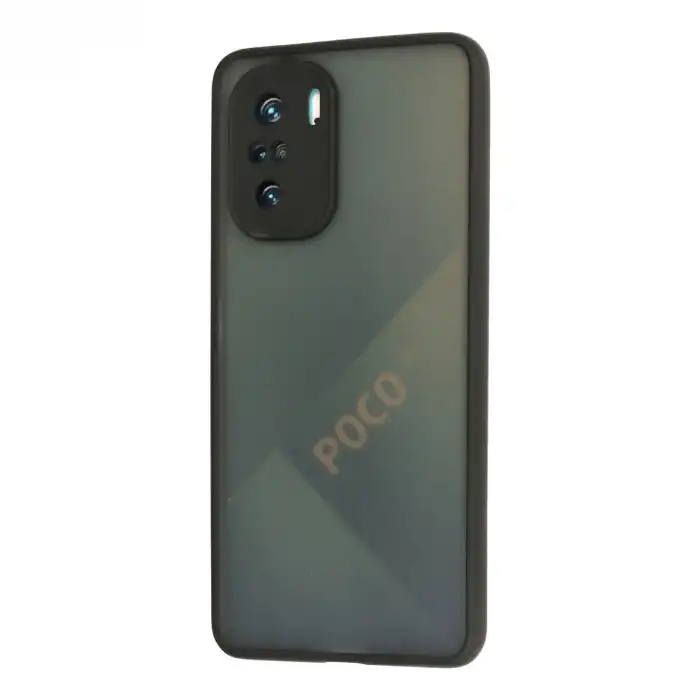 Xiaomi Poco F3 Kılıf Montreal Silikon Kapak - Siyah