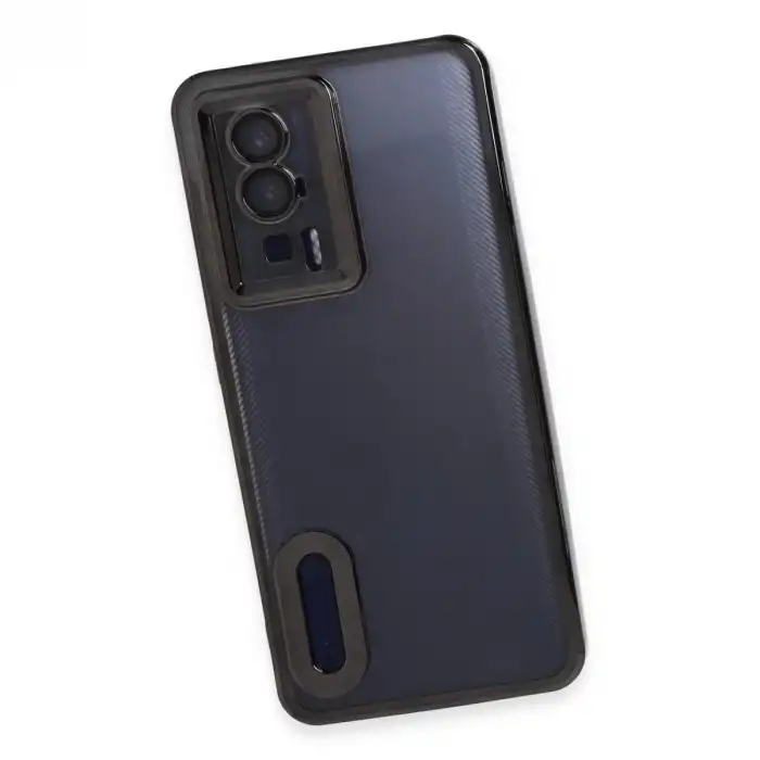 Xiaomi Poco F5 Pro Kılıf Slot Silikon - Siyah