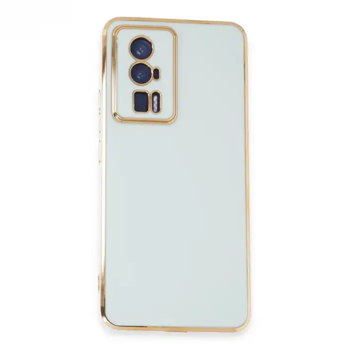 Xiaomi Poco F5 Pro Kılıf Volet Silikon - Açık Yeşil