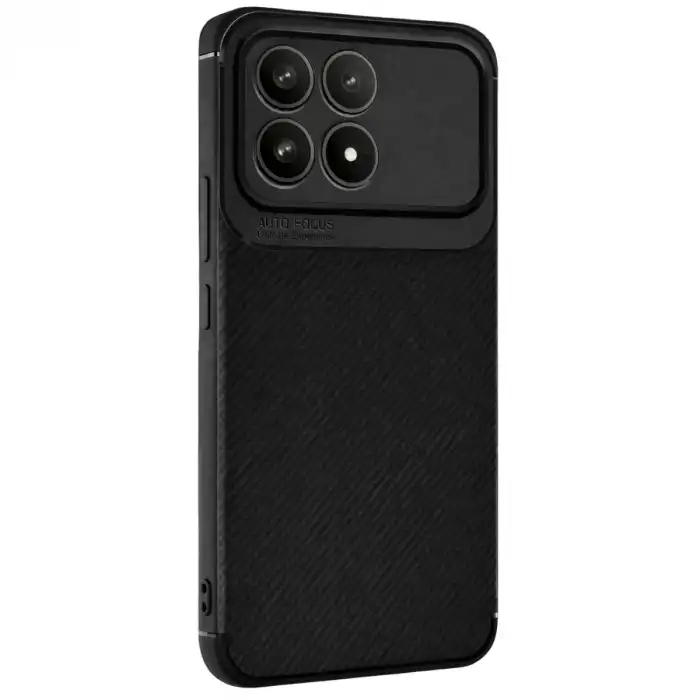 Xiaomi Poco F8 Pro Auto Focus Karbon Kapak - Siyah