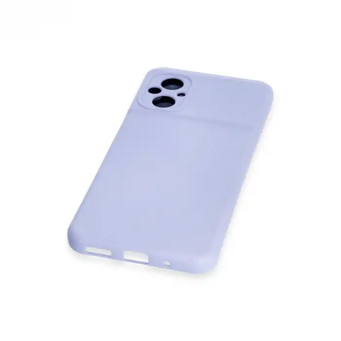 Xiaomi Poco M5 Kılıf Nano İçi Kadife Silikon - Lila