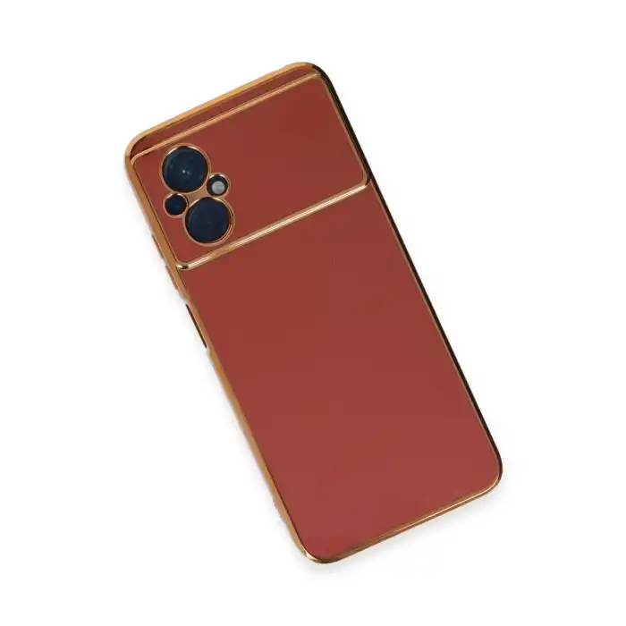 Xiaomi Poco M5 Kılıf Volet Silikon - Kırmızı