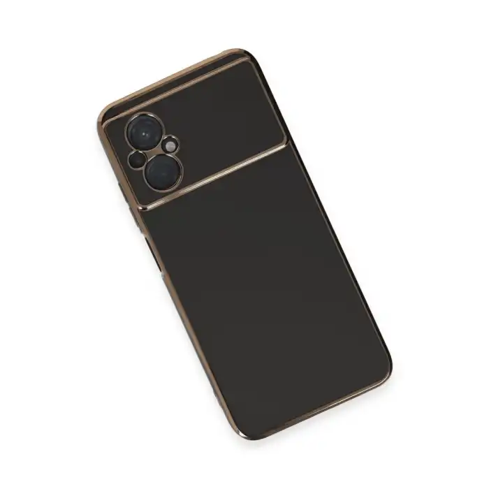 Xiaomi Poco M5 Kılıf Volet Silikon - Siyah