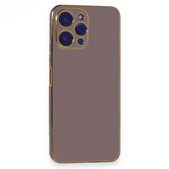 Xiaomi Poco M6 Pro 5g Kılıf Volet Silikon - Mor