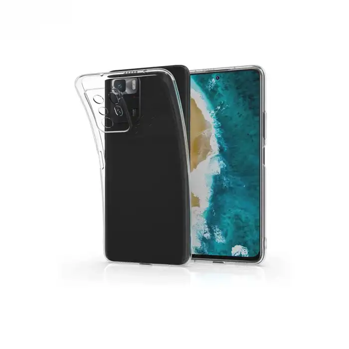 Xiaomi Poco X3 Gt Kılıf Lüx Şeffaf Silikon