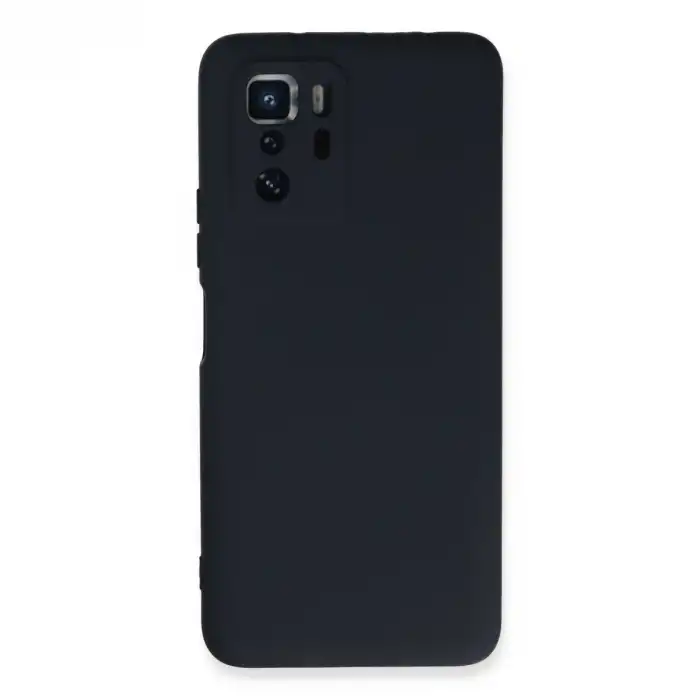 Xiaomi Poco X3 Gt Kılıf Nano İçi Kadife Silikon - Lacivert