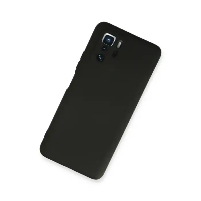 Xiaomi Poco X3 Gt Kılıf Nano İçi Kadife Silikon - Siyah