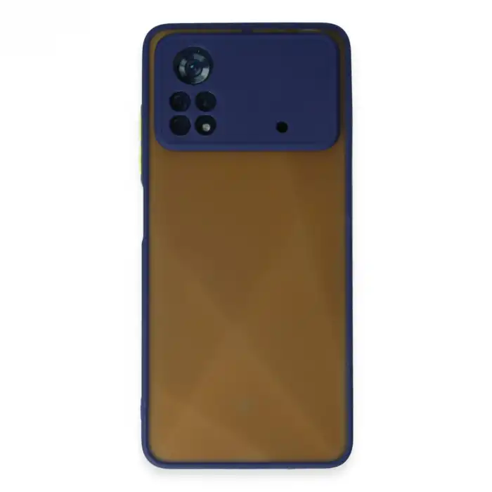 Xiaomi Poco X4 Pro 5g Kılıf Montreal Silikon Kapak - Lacivert