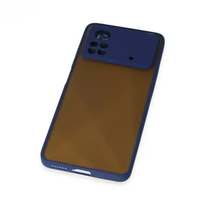 Xiaomi Poco X4 Pro 5g Kılıf Montreal Silikon Kapak - Lacivert