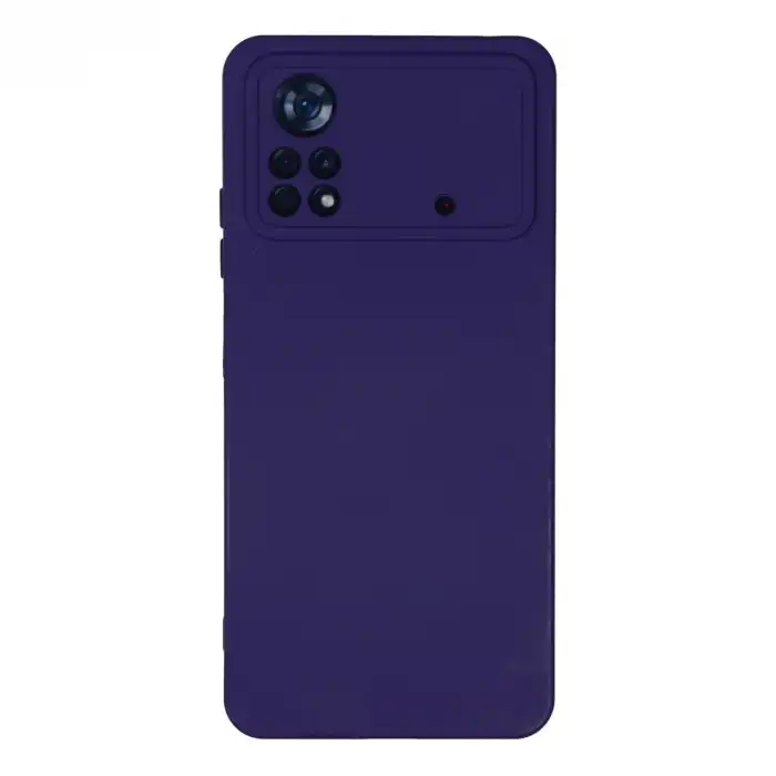 Xiaomi Poco X4 Pro 5g Kılıf Nano İçi Kadife Silikon - Mor