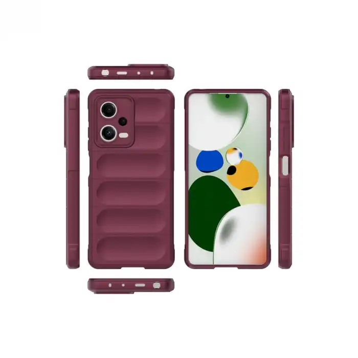Xiaomi Poco X5 5g Kılıf Optimum Silikon - Bordo