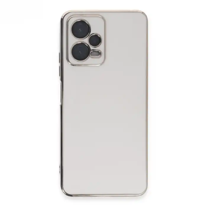 Xiaomi Poco X5 5g Kılıf Volet Silikon - Beyaz