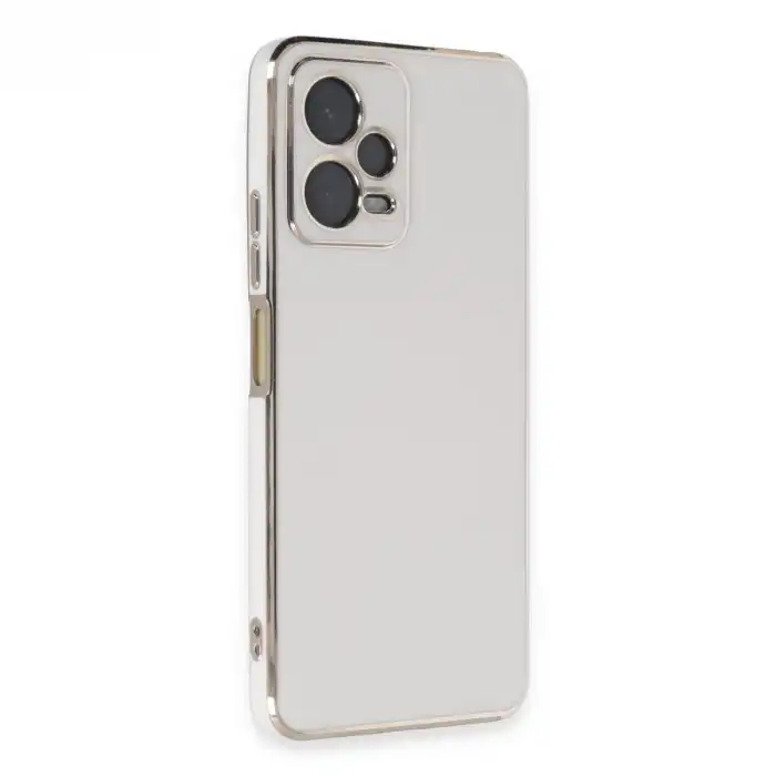 Xiaomi Poco X5 5g Kılıf Volet Silikon - Beyaz