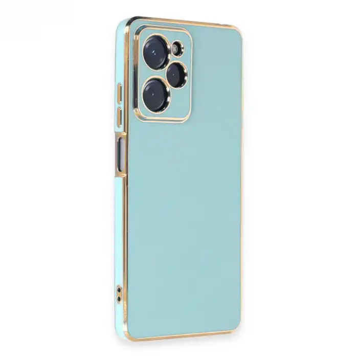 Xiaomi Poco X5 Pro 5g Kılıf Volet Silikon - Açık Yeşil
