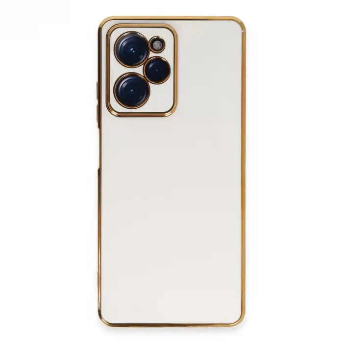 Xiaomi Poco X5 Pro 5g Kılıf Volet Silikon - Beyaz