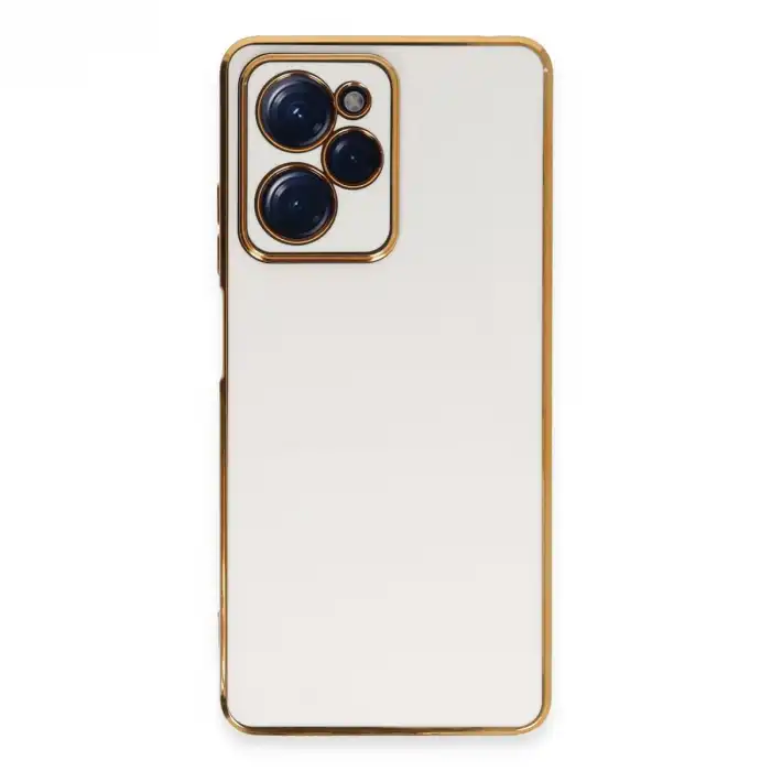 Xiaomi Poco X5 Pro 5g Kılıf Volet Silikon - Beyaz