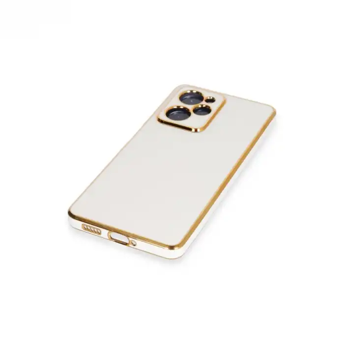 Xiaomi Poco X5 Pro 5g Kılıf Volet Silikon - Beyaz
