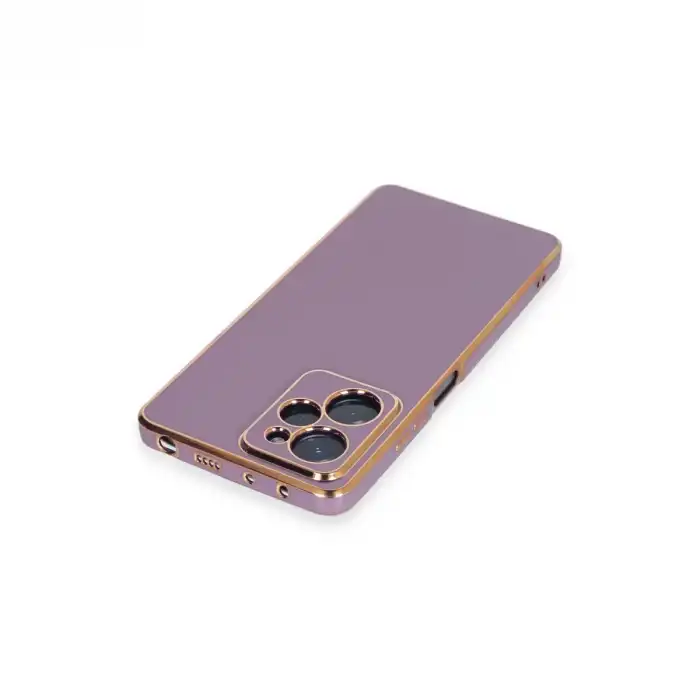 Xiaomi Poco X5 Pro 5g Kılıf Volet Silikon - Mor