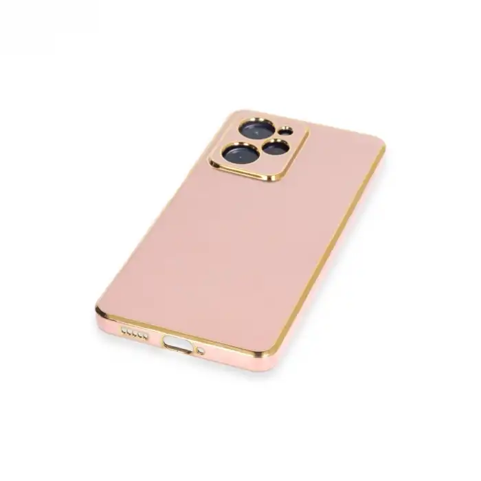 Xiaomi Poco X5 Pro 5g Kılıf Volet Silikon - Pembe