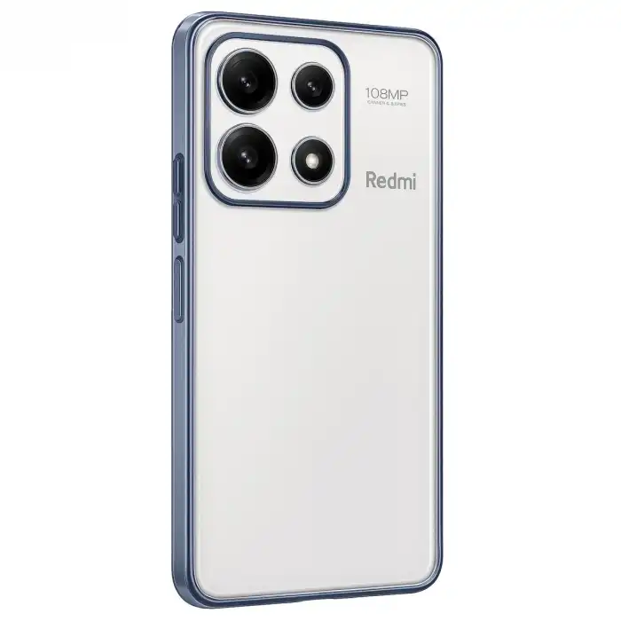 Xiaomi Poco X6 Pro Kılıf Razer Lensli Silikon - Açık Mavi