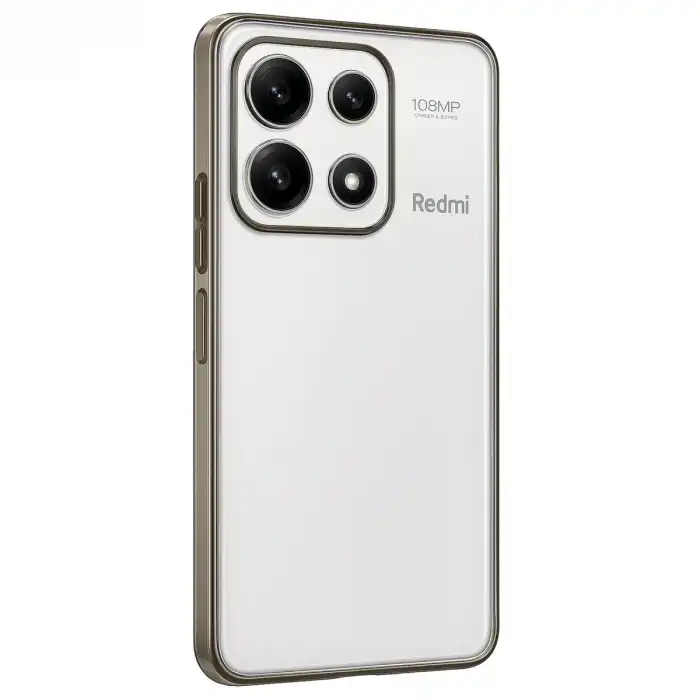 Xiaomi Poco X6 Pro Kılıf Razer Lensli Silikon - Gold