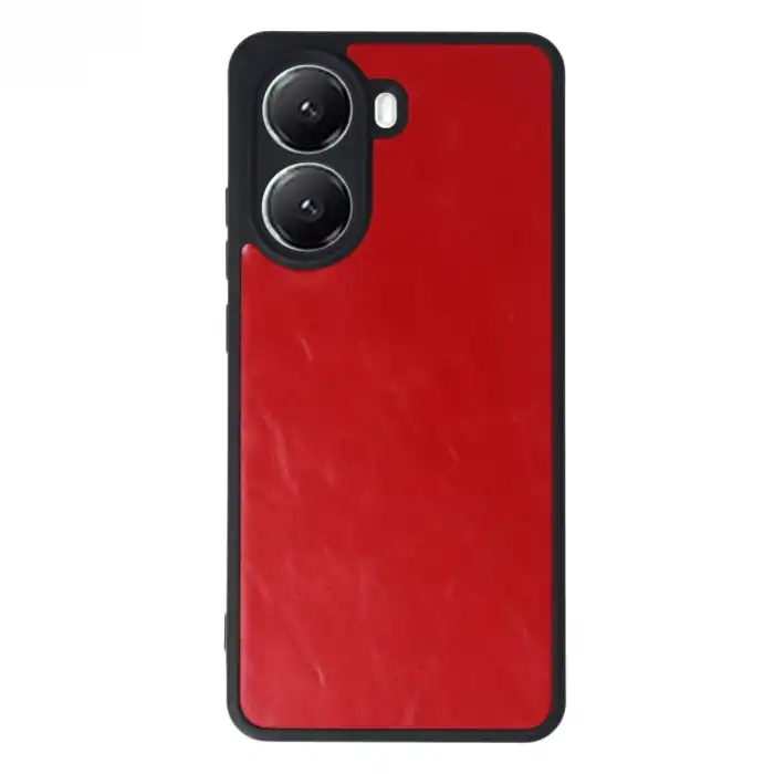 Xiaomi Poco X7 Pro Kılıf Aras Deri Kapak - Kırmızı
