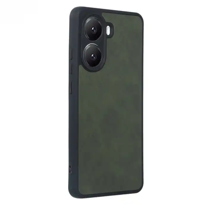 Xiaomi Poco X7 Pro Kılıf Aras Deri Kapak - Koyu Yeşil