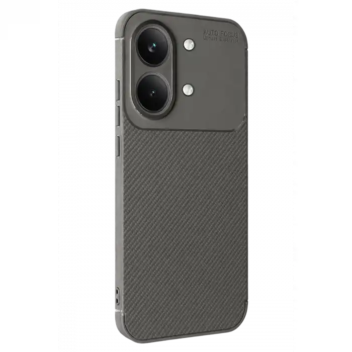 Xiaomi Poco X8 Pro Max Auto Focus Karbon Kapak - Gri