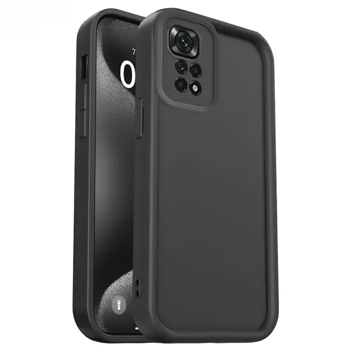 Xiaomi Redmi 10 2022 Kılıf Viera Silikon - Siyah